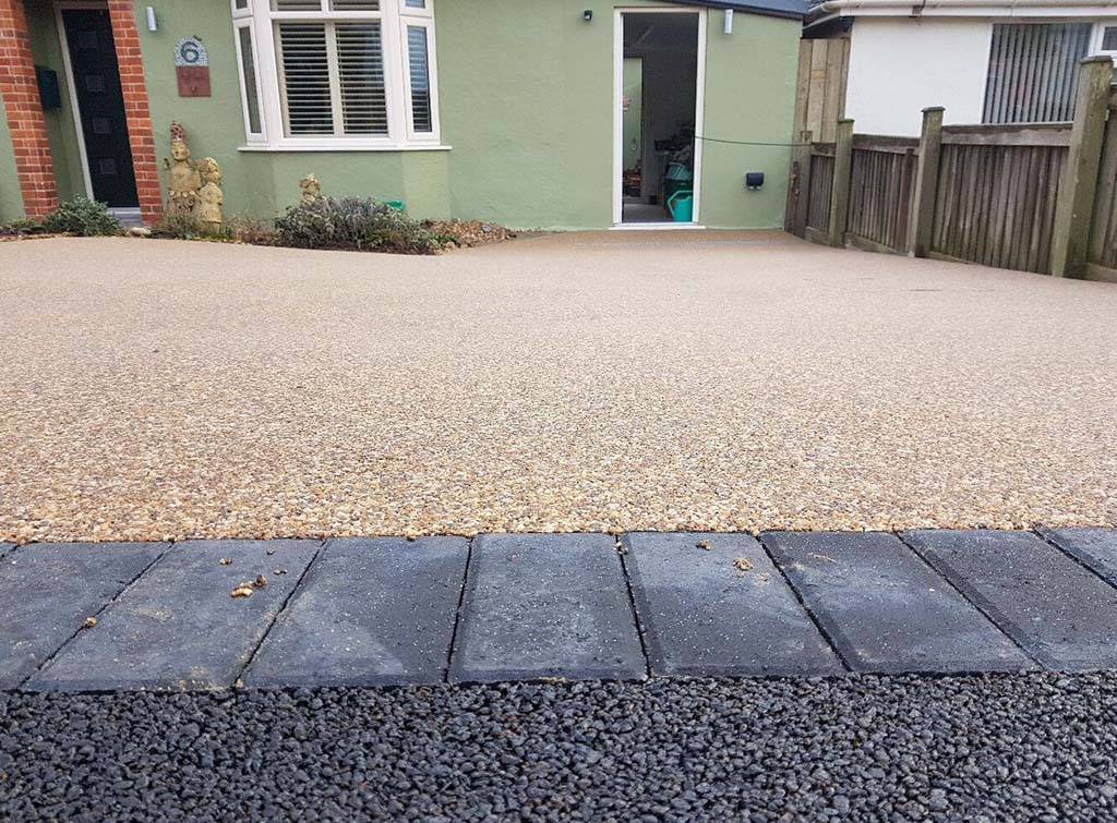 Resin bound driveway